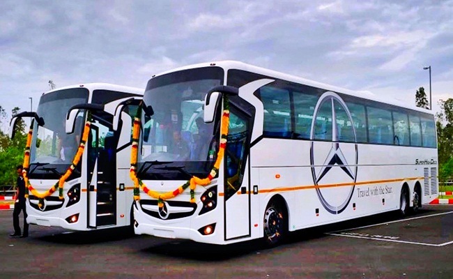 Mercedes Bus For Group Tour
