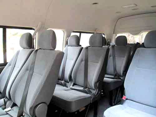 9 seater toyota hiace