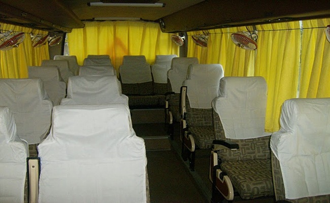 23 Seater Bharatbenz Bus