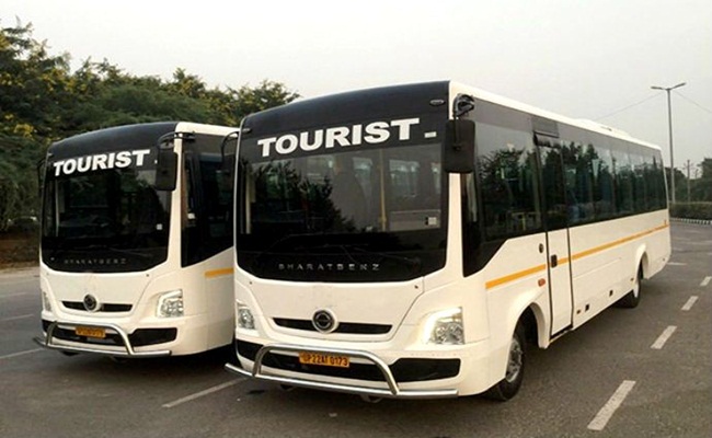 27 Seater Bharatbenz Bus