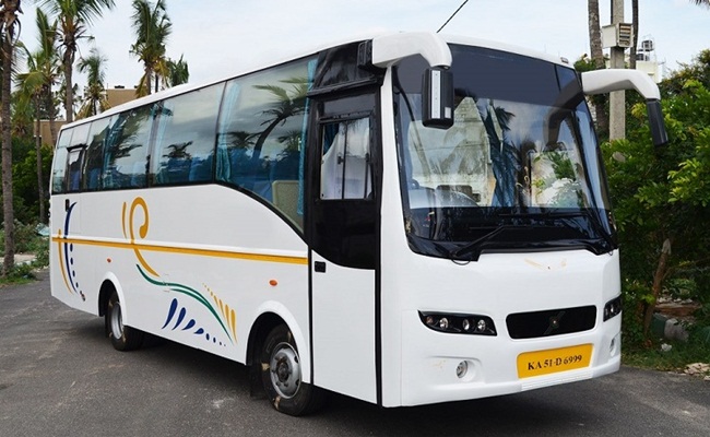tourist bus for rent in trivandrum