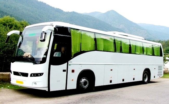 himachal tourism bus volvo