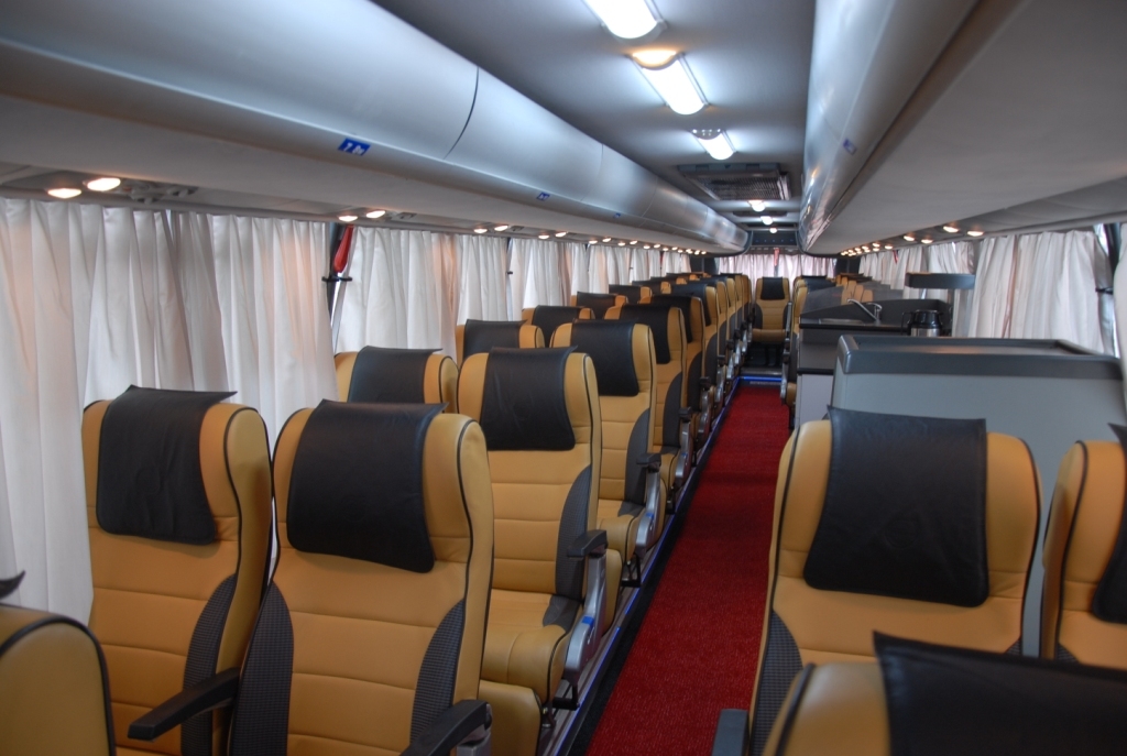 With Washroom Volvo Coach