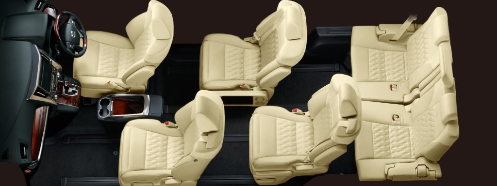5 Seater Toyota Alphard Van