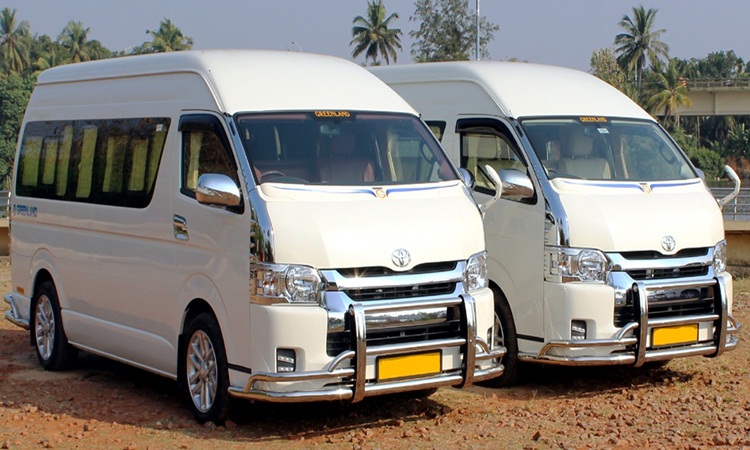 toyota hiace luxury van price